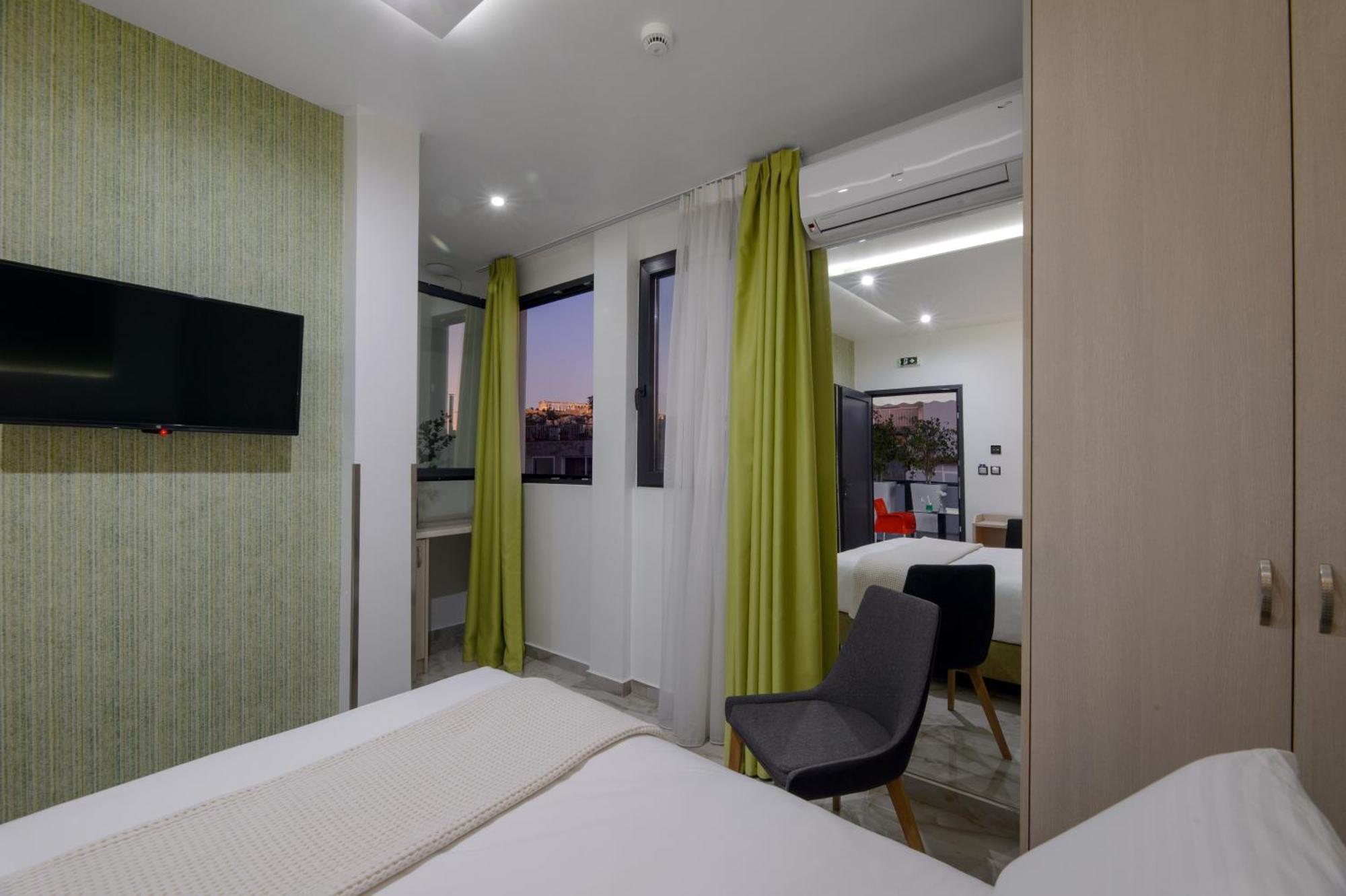 Superior Double Room Balcony Acropolis View